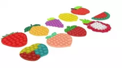 Fruits Pop It Fidget Toys Set 3D model