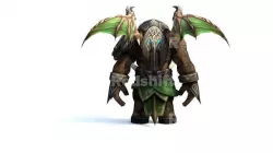 gargoyle like model 3D model