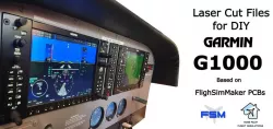 Garmin G1000 Laser Cut Files