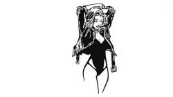 Girl is wearing a jacket SVG DXF AI CDR PNG PDF JPG EPS Files 3D model