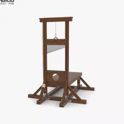 Guillotine 3D model