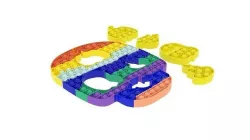 Halloween Puzzle Pop It Fidget Toy 3D model
