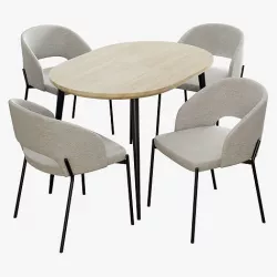 Halmar set 002 colorado table K-455 cair 3D model