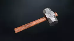 Hammer Low-poly 3D model