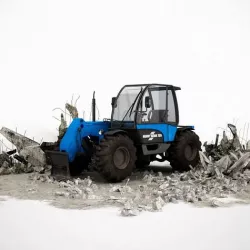 Heavy Gear Construction Tractor 3D model