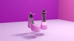 Heels 3D model 3D model