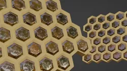 Honeycomb 3D model