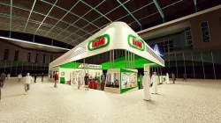 Italiano special stand Booth  Design and the render in lumion 3D model