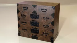 Japanese folk art chest of drawer 3D model