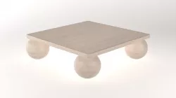 Kelly Wearstler Morro Square  Coffee Table 3D model