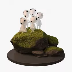 Kodama Spirits Mononoke 3D model