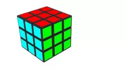 LED Rubiks Cube 3D model
