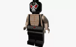 LEGO Bane 3D model