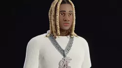 Lil Durk Low-poly 3D model