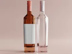 liquor bottle 3D model