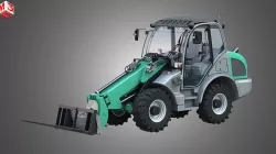 Loader KL80-8T  with Bale Spike - Front Loader 3D model