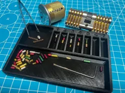 Lock Pin Organizer Assortment Sorter Selector - Practice Lock - Covert Instruments - Multipick