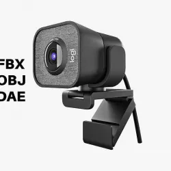 Logitech web camera 3D model