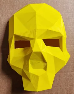 Low Poly Skull Mask