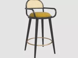 Luc Bar Chair by Mambo Unlimited ideas 3D model