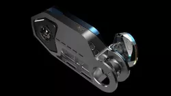 mechanical leg 3D model