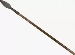 Medieval Spear Low-poly 3D model