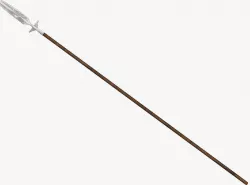 Medieval Spear Low-poly 3D model