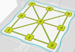 Mesh Bed Leveling test