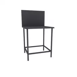 Metal chair Low-poly 3D model