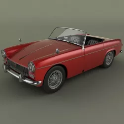 MG Midget Mk1 3D model