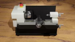 Mini Lathe 3D model
