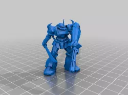 MS-07 B-3 Gouf Custom | Gundam 1/400th Scale Mini