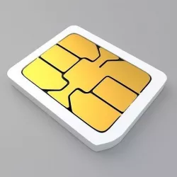 nano sim card 3D model