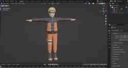 Naruto Shippuden- Naruto 3D model