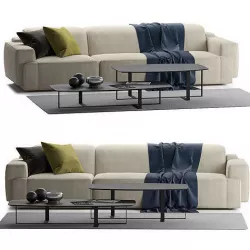 Natuzzi Iago 3D model