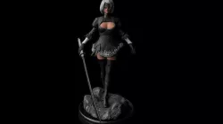 Nier Automata Low-poly 3D model