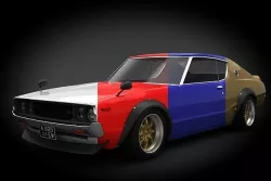 Nissan Skyline GT-R 1973 3D model