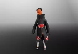 Obito Uchiha Akatsuki 3D model