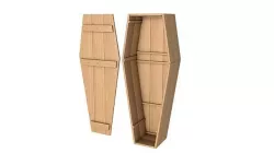  Old Coffin 3D model