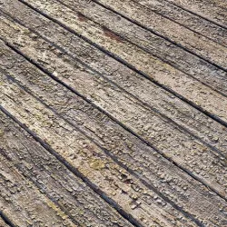 Old painted boards material Low-poly 3D model
