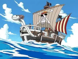 one piece going merry Low-poly 3D model