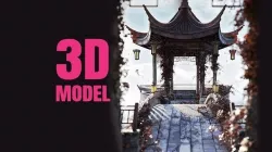 Oriental Tranquility Awakening Iray Addon  3D model