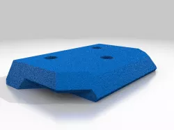 Packout foot with holes