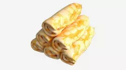 Pancakes with Filling 3D model