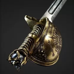 Pirate Sword Low-poly 3D model