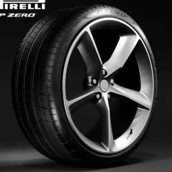 Pirelli P Zero Tire High detailed 3D model