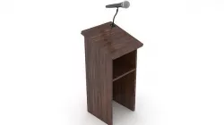 podium microphone  3D model