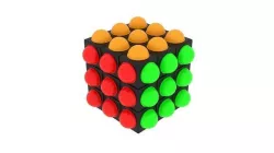 Pop It Rubiks Cube 3D model