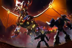 Predaking Transformers Prime Mecha Dragon Rig 3D model