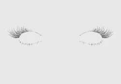 Realistic Long Eyelashes  3D model